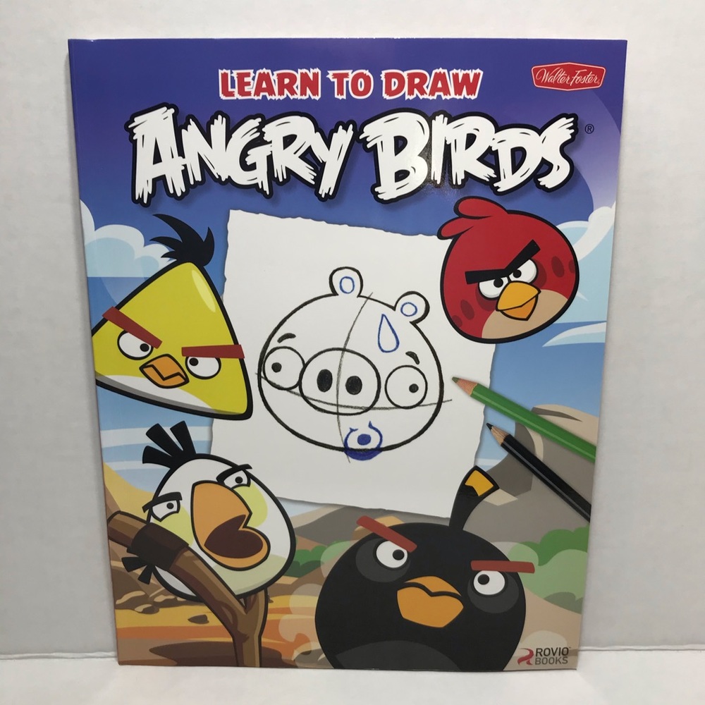 ♦️$3♦️ Learn To Draw Angry Birds book
